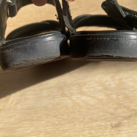 Zara leather toddler sandals - Picture 5 of 5